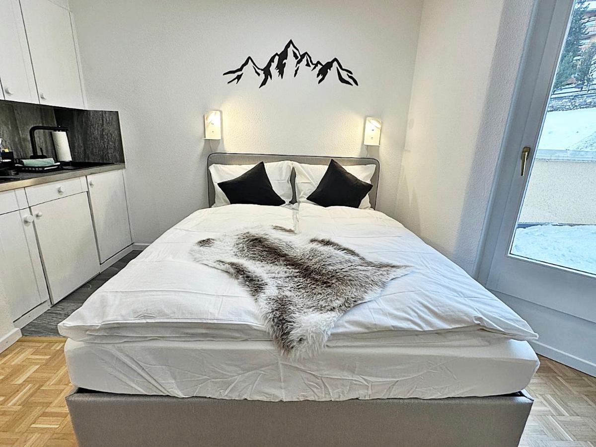 Appartamento Kleines Juwel, Zentral, Mit Garage Und Pool - Cb102 Sankt Moritz Esterno foto