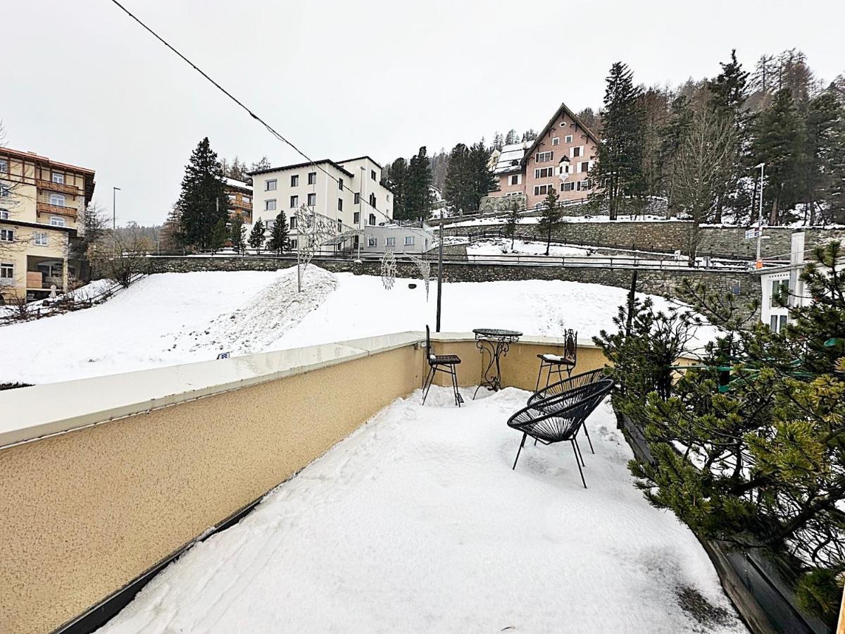 Appartamento Kleines Juwel, Zentral, Mit Garage Und Pool - Cb102 Sankt Moritz Esterno foto