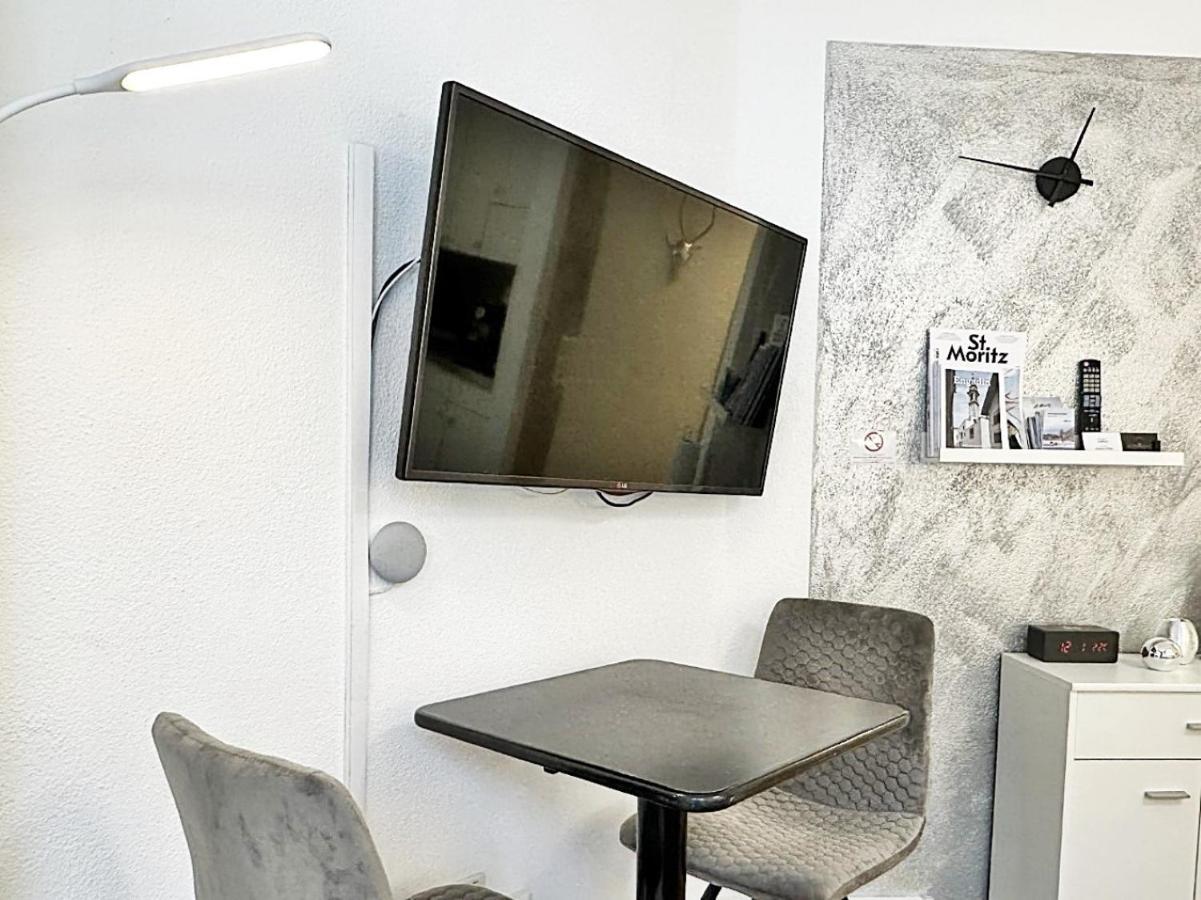 Appartamento Kleines Juwel, Zentral, Mit Garage Und Pool - Cb102 Sankt Moritz Esterno foto